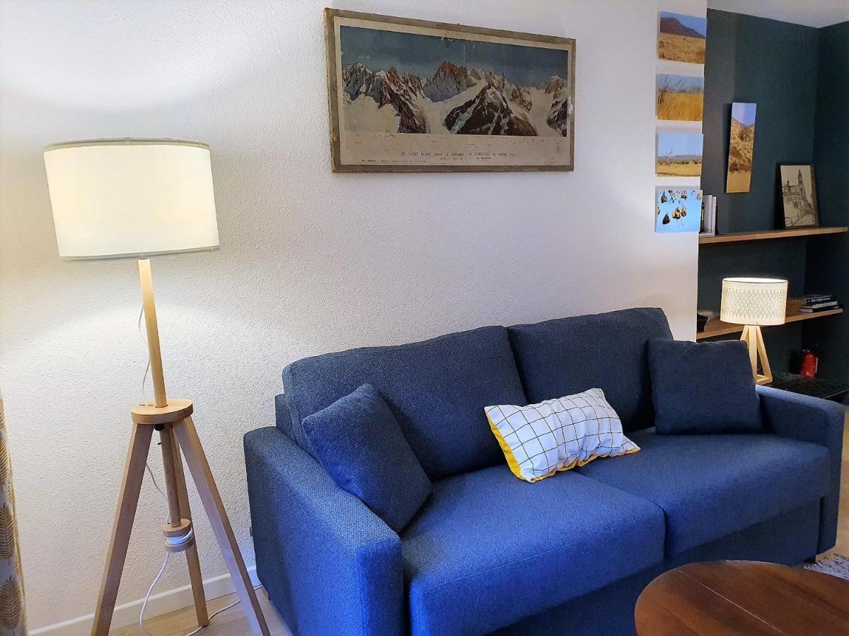 Chamonix Appartement Vue Mont Blanc Avec Jardin Exterior foto